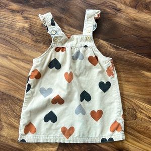 Carters corduroy jumper dress